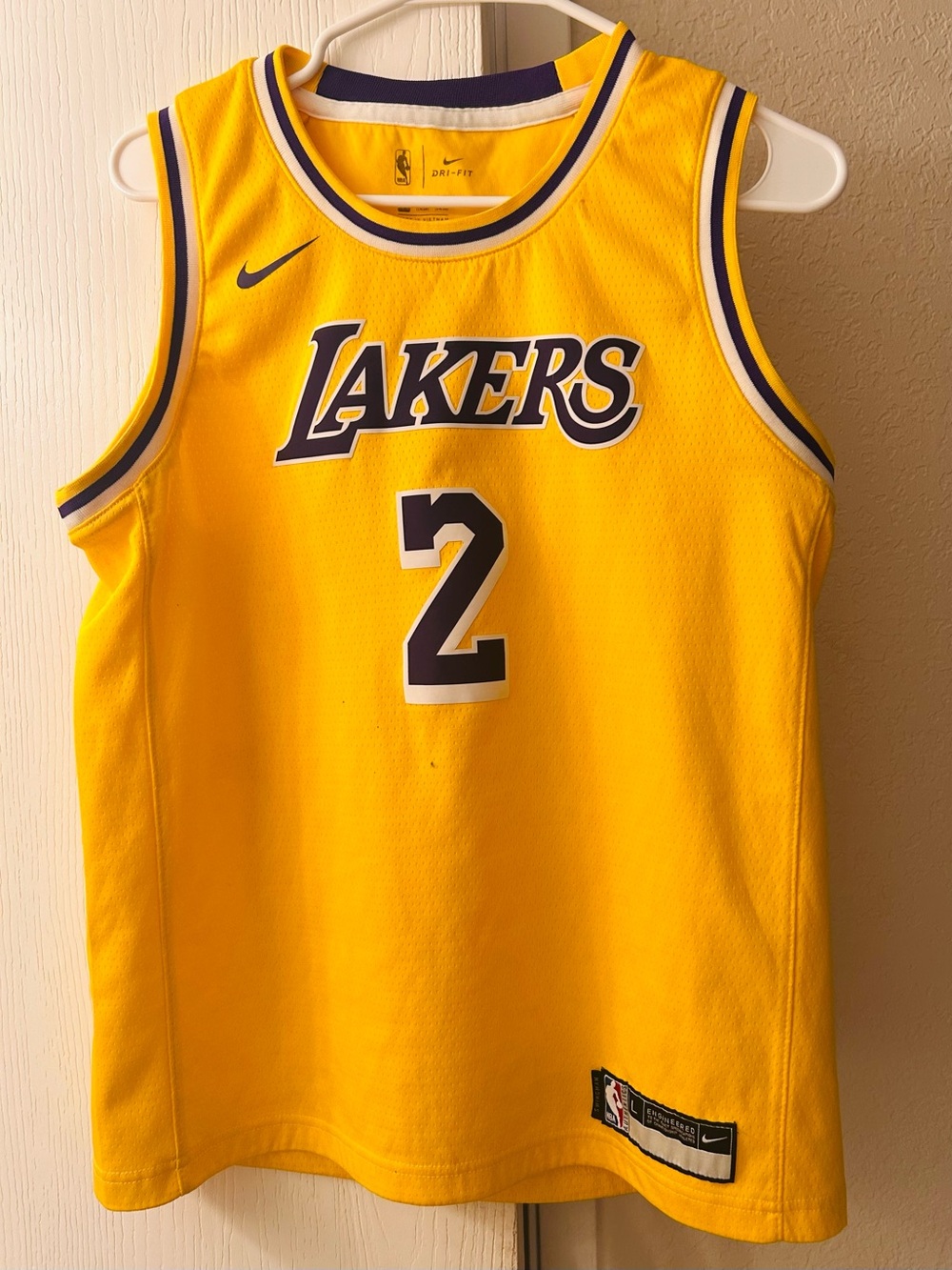 Youth Large Nike Lakers Jersey